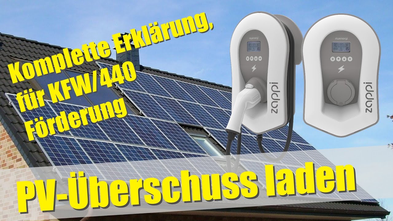 Erklärvideo - PV-Überschuss mit der zappi laden
