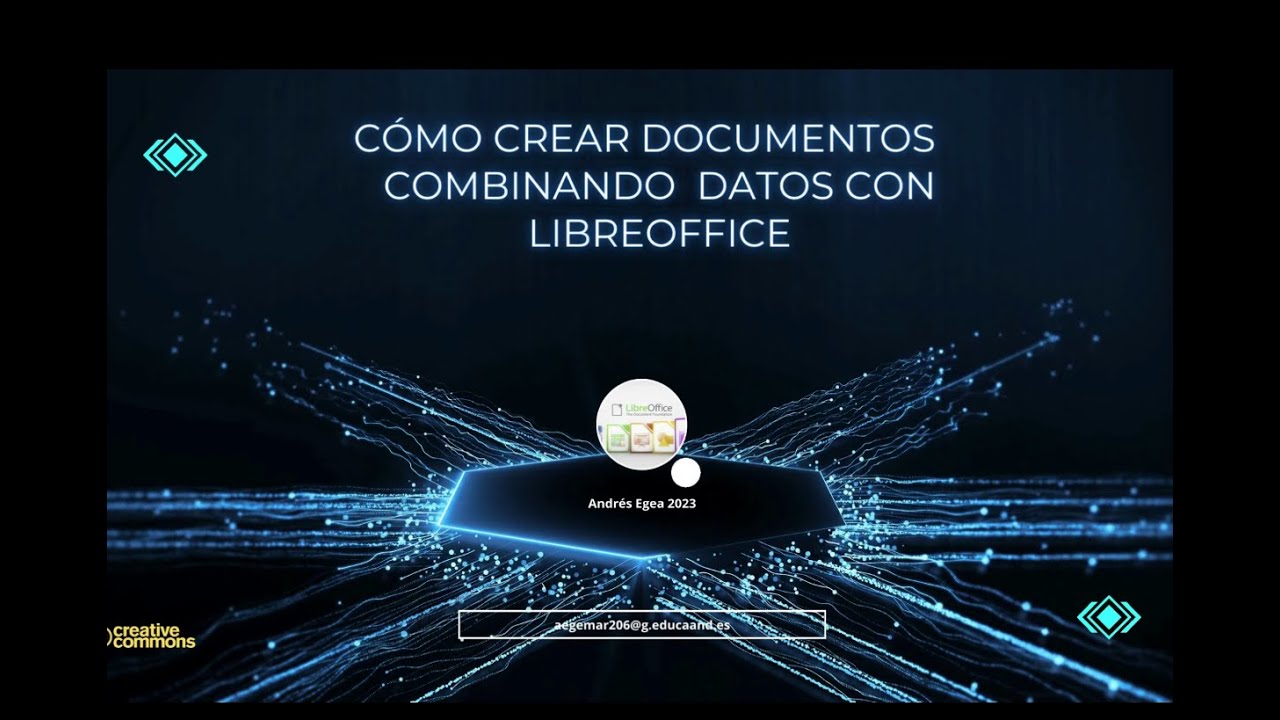 Personalizar documentos con datos en Libreoffice