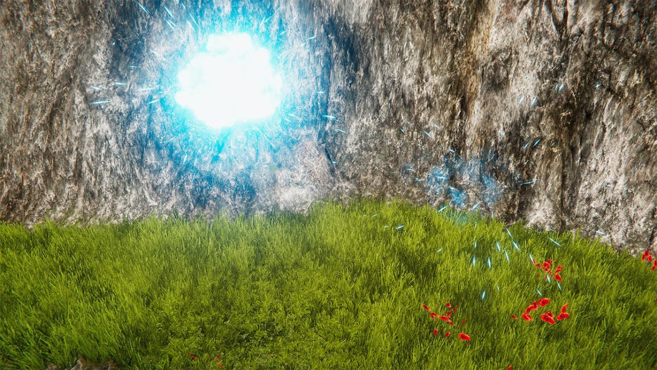 VSPro 103 : Bending Grass using Touch React System
