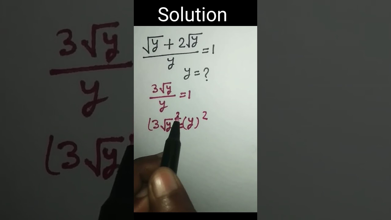 Under root math #maths #mathstricks #shortfeed