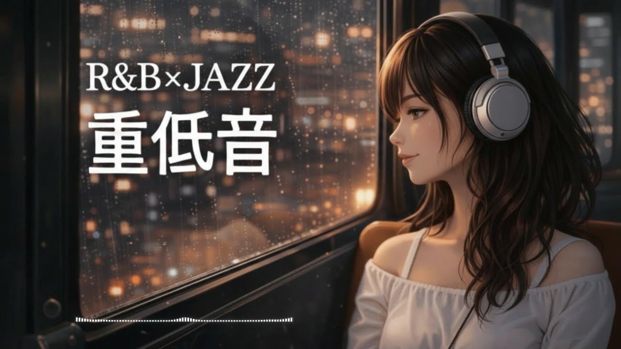 【重低音】Rainy Night R&B Jazz 🌧 深夜BGM (Relax / Focus / Work)