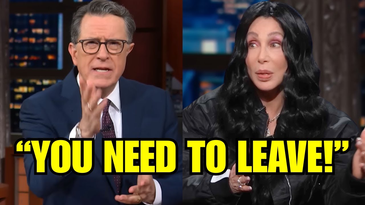 Cher Kicked Off Stephen Colbert&rsquo;s Show After Viral Argument on Live Show