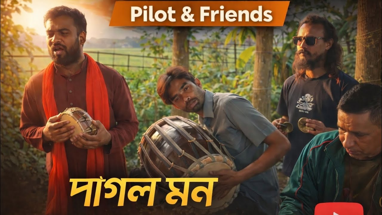 পাগল মন কেন এত কথা বলে | পাইলট শিকদার | বাগান বিলাস
