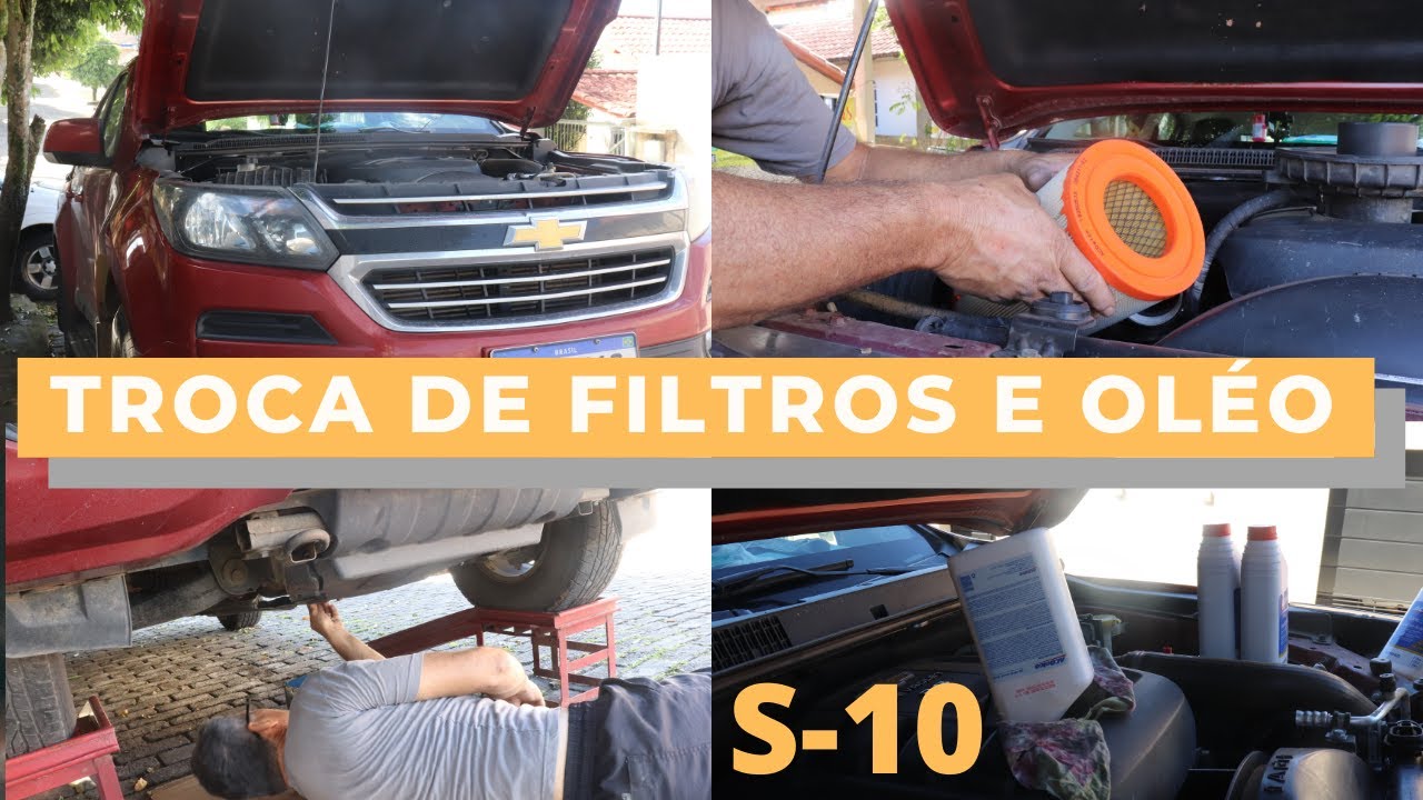 COMO TROCAR FILTROS E OLEO DA S10  2.8 \ 2018 | DICAS PARA NAO ERRAR | #s10 #trocadeoleo