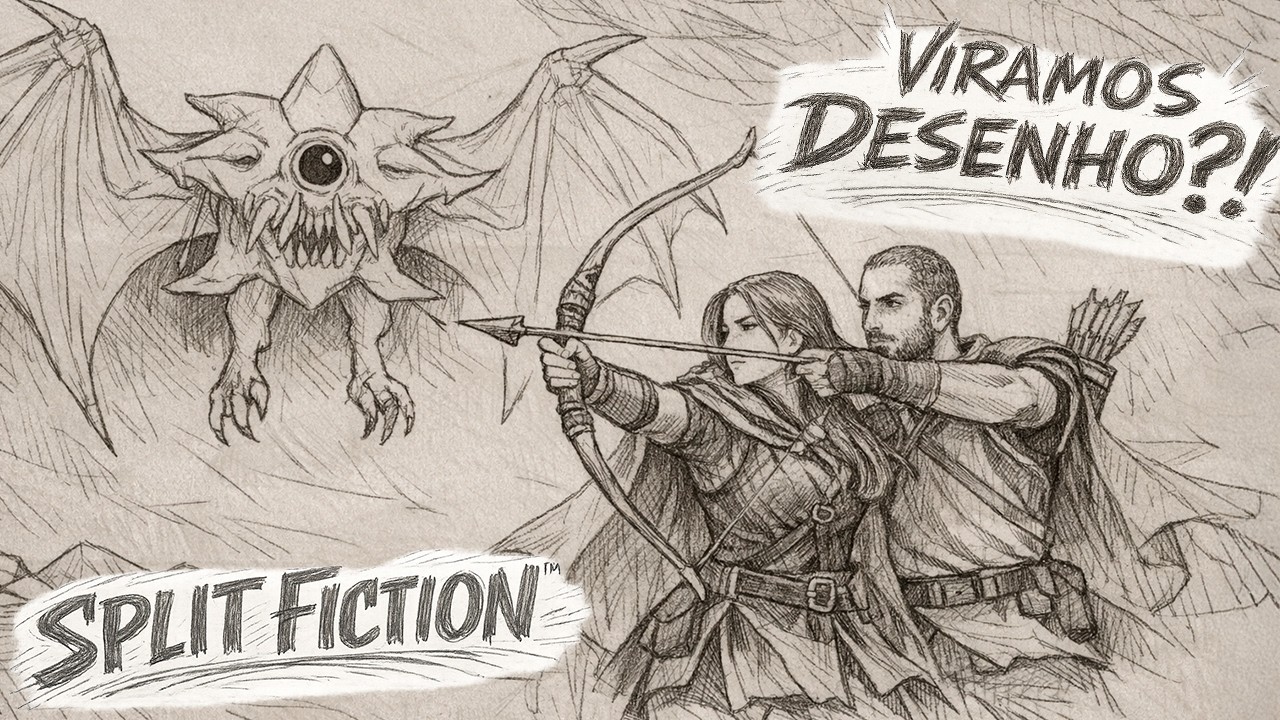 Split Fiction EP.11 – Derrotamos o Supervisor e Viramos um Desenho?!
