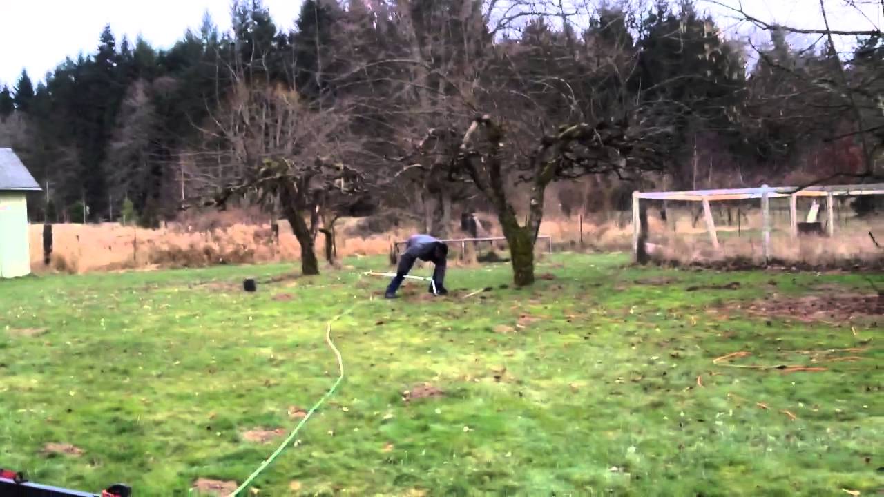 Homemade Gopher blaster test number two