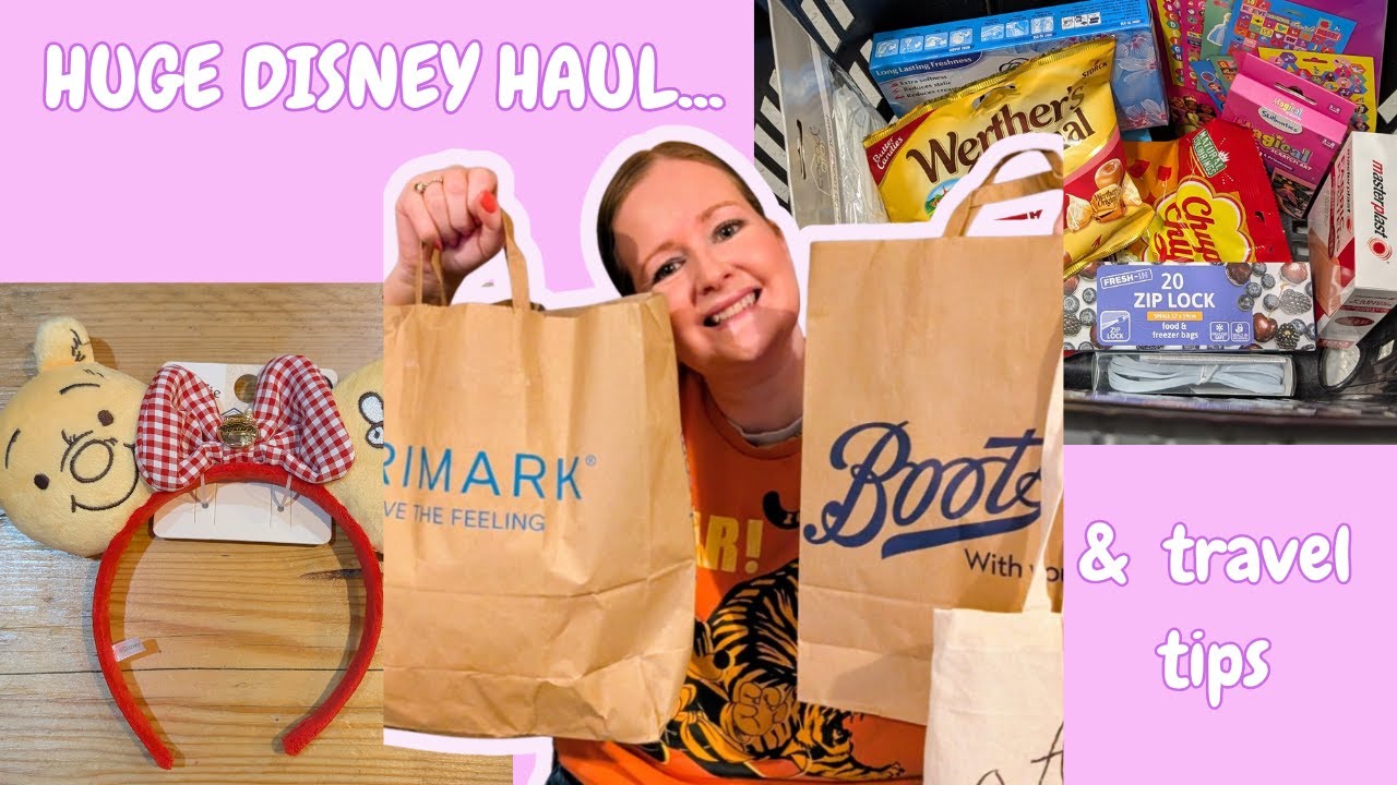 HUGE DISNEY HAUL & TRAVEL HACKS! 🛍️ Primark, Shein & Poundland Prep (2026)