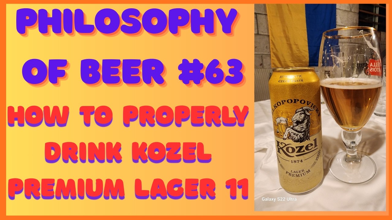 Kozel 11 — Czech Lager Philosophy | Beer Without Illusions | Philosophy of beer #63