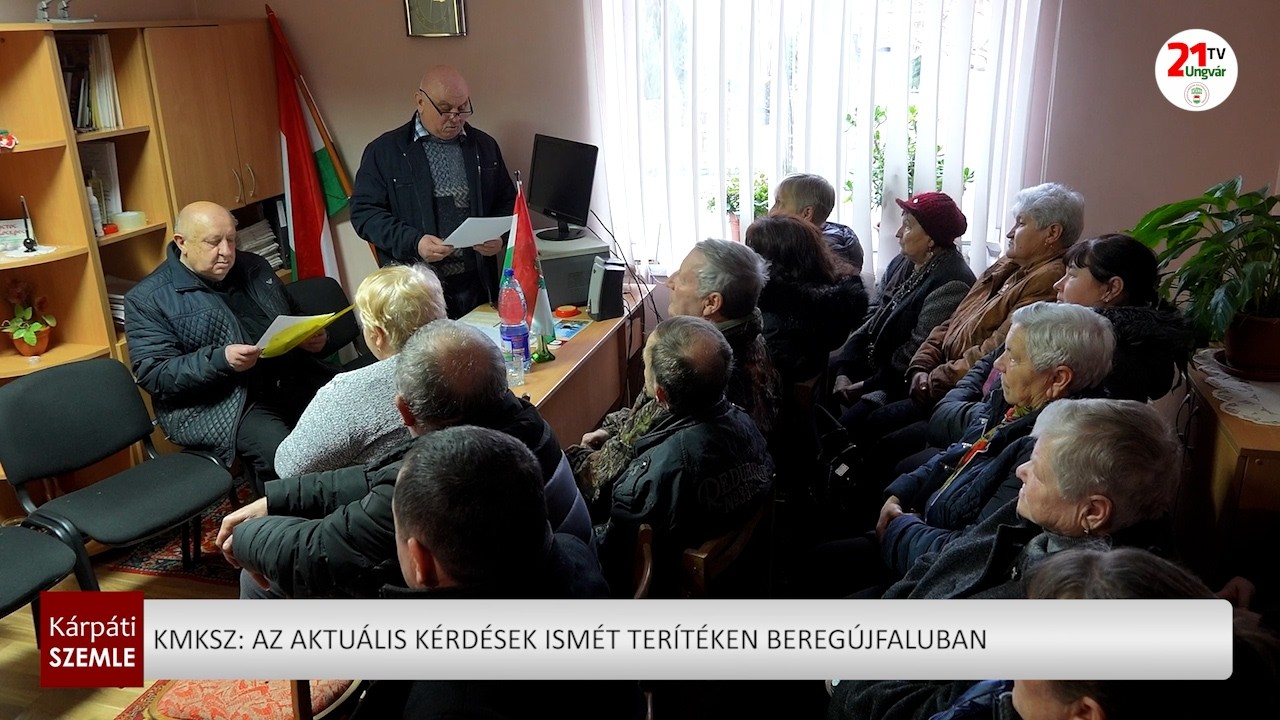 KMKSZ: Az aktuális kérdések ismét terítéken Beregújfaluban