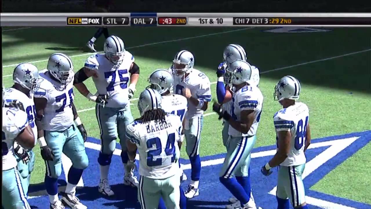 The Tony Romo Drive Vs. St.louis 2007 w/Brad, Babe & Kristi