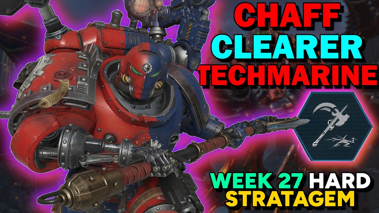 Techmarine MOPS Up Tyranid Swarms With BUFFED Perks - True Solo Hard | Space Marine 2