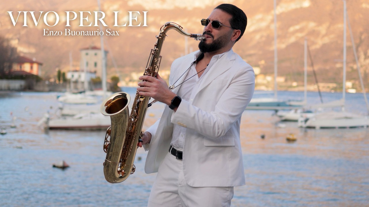 VIVO PER LEI - Andrea Bocelli & Giorgia [Saxophone Version]
