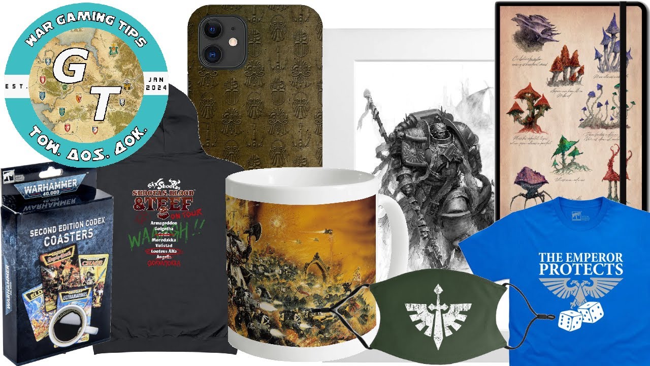 The Best Products From The Official Warhammer Merchandise Store!