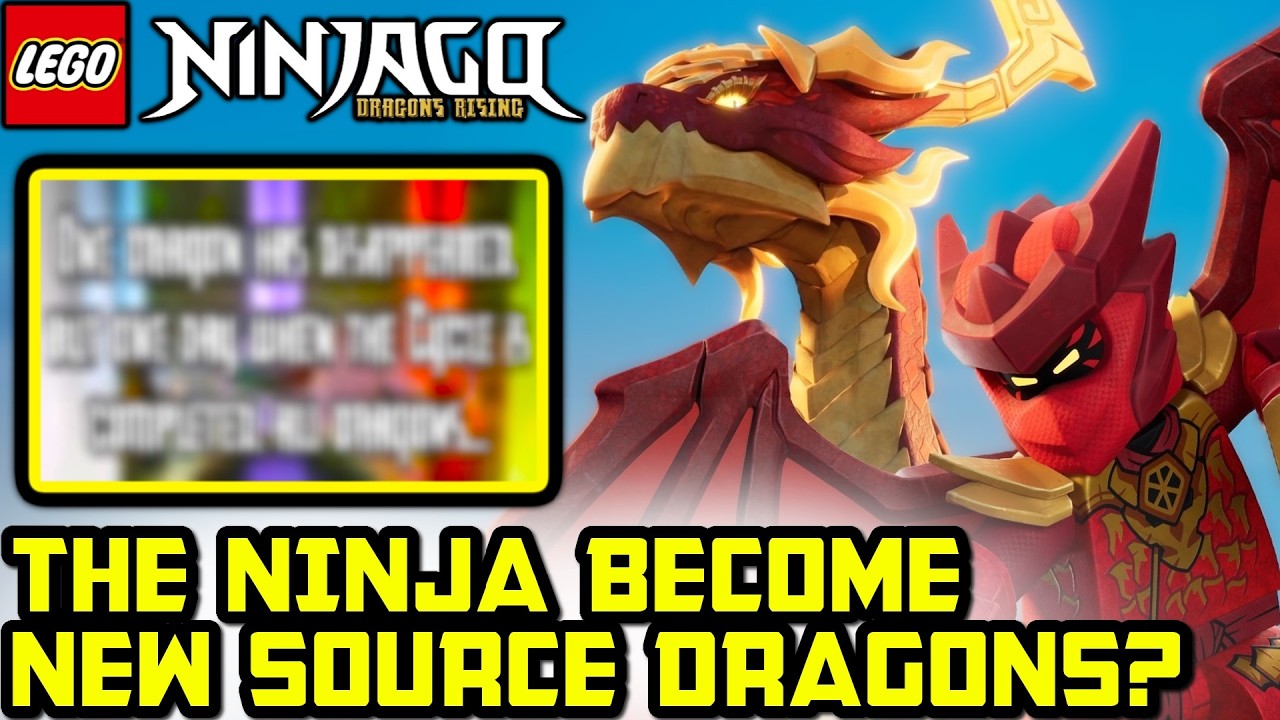 Возможно, они движутся в этом направлении... 🐉 Обсуждение спойлеров 4 сезона Ninjago Dragons Rising!