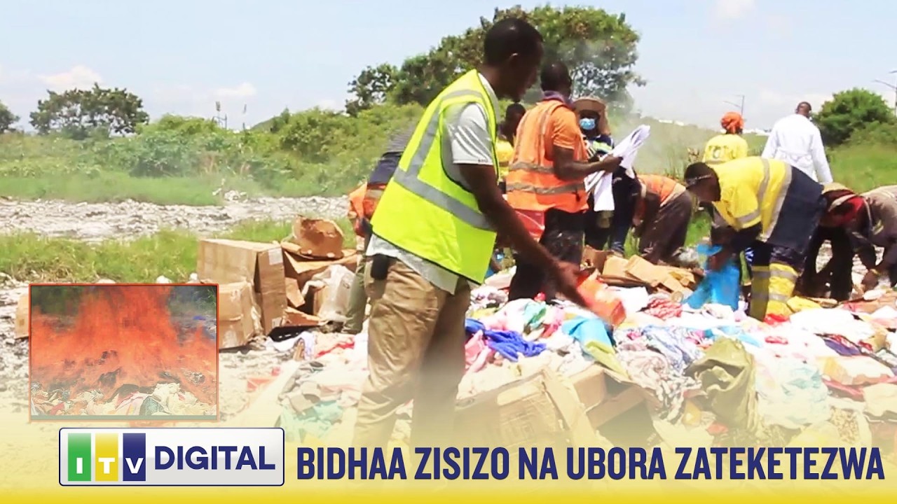 BIDHAA ZISIZO NA UBORA ZATEKETEZWA MOTO