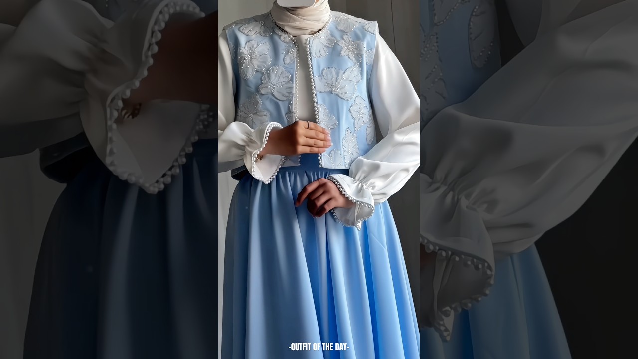 Pinteresty Aesthetic Eid Hijab Outfit🦋 #outfitideas #fashion #styling #grwm  #hijab #comfy #ootd