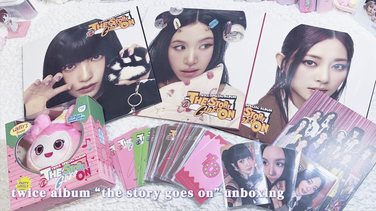 【アルバム開封】the story goes on/TWICE/CD/全形態