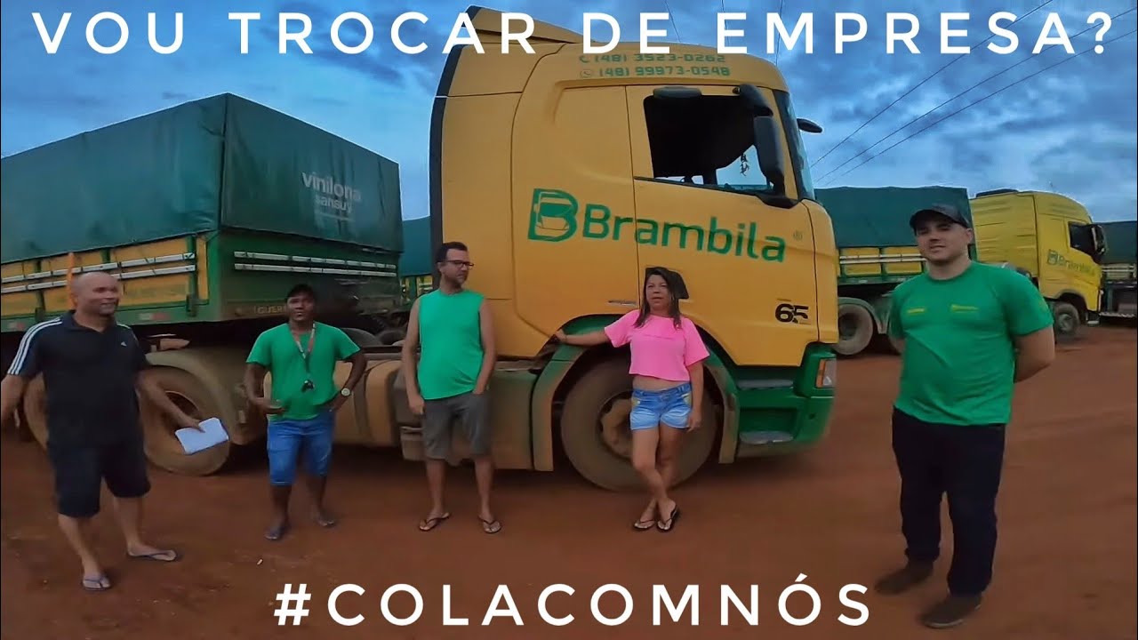 PRIMEIRA OPORTUNIDADE NA CARRETA NA  BRAMBILA TRANSPORTES🚛🚀🌎 #COLACOMNÓS