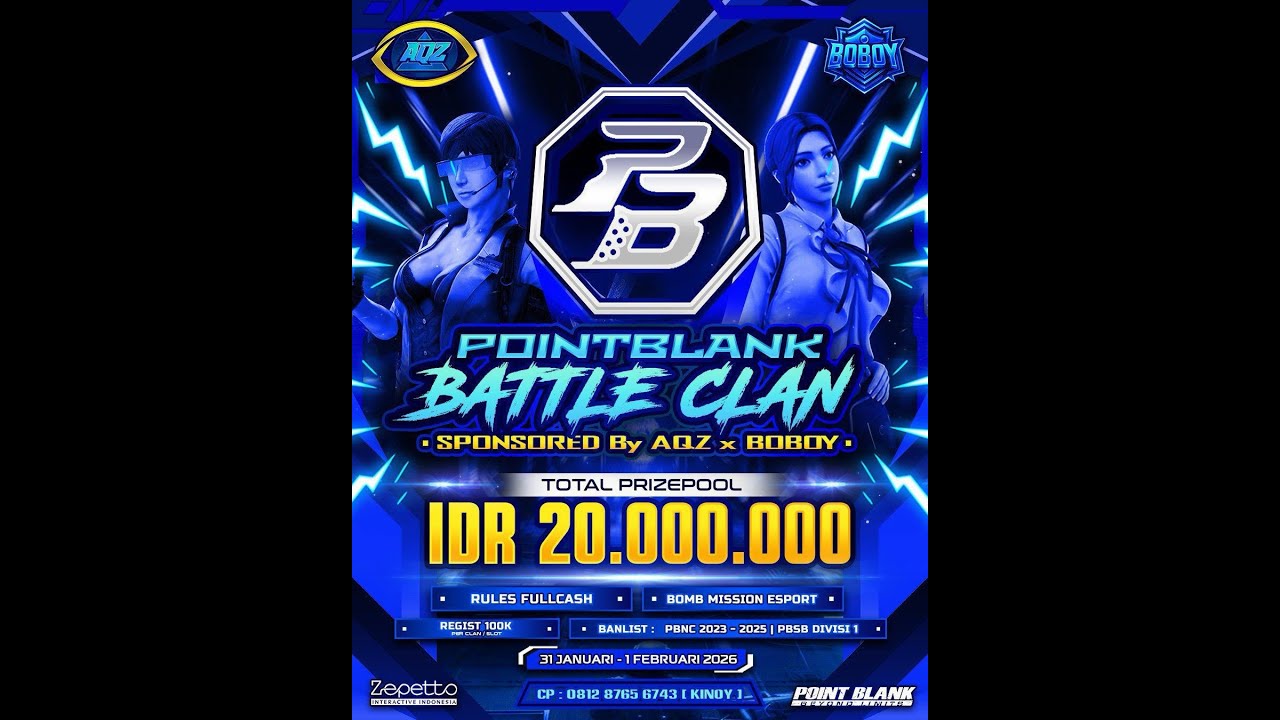 POINT BLANK BATTLE CLAN by AQZ x BOBOY