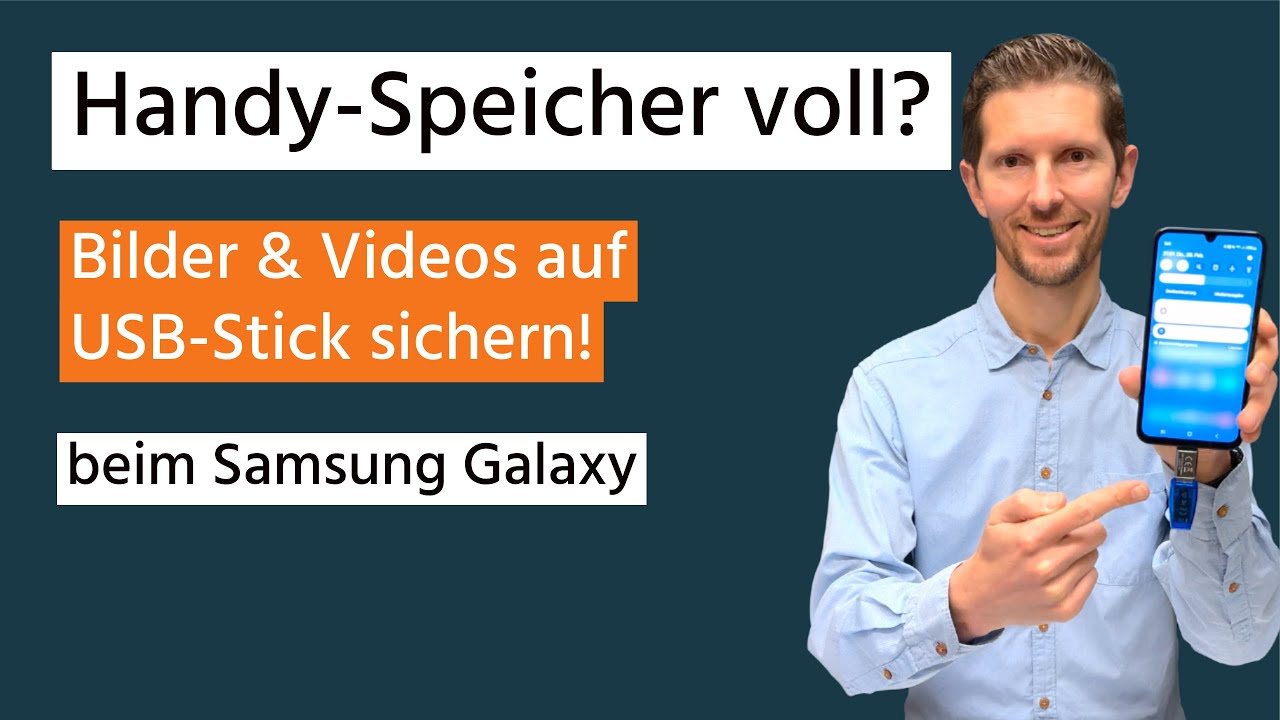 Handyspeicher voll? Bilder & Videos einfach auf USB-Stick verschieben! (Samsung Galaxy)