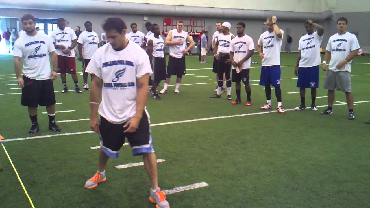 Metro reporter tries out for Philly's Arena Football League team