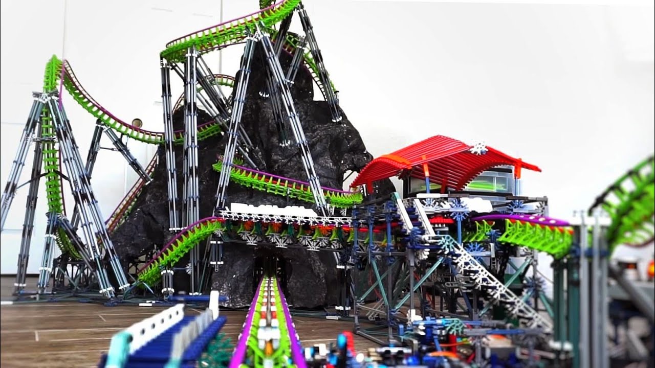 Krakatoa - K'Nex Roller Coaster
