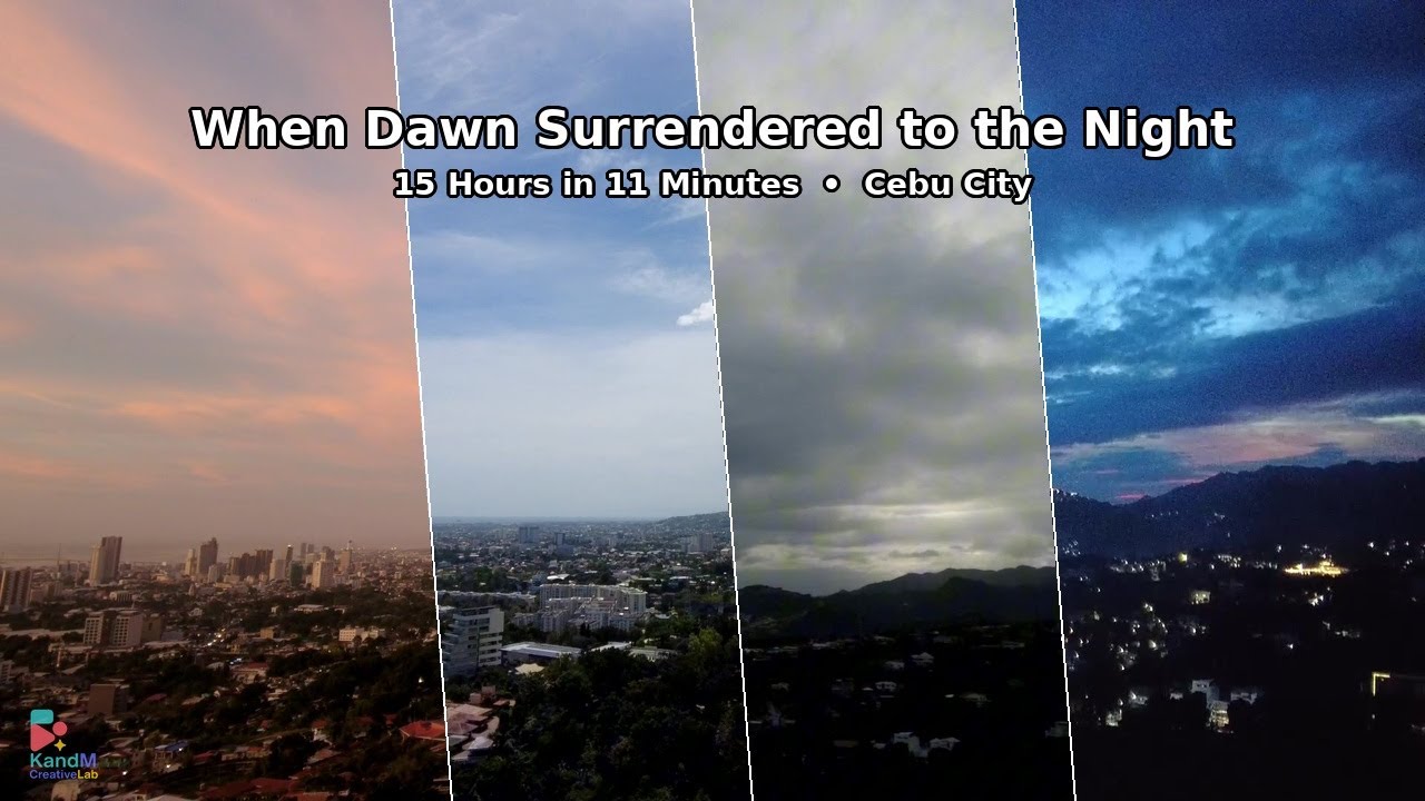 When Dawn Surrendered to the Night | Cebu City Timelapse