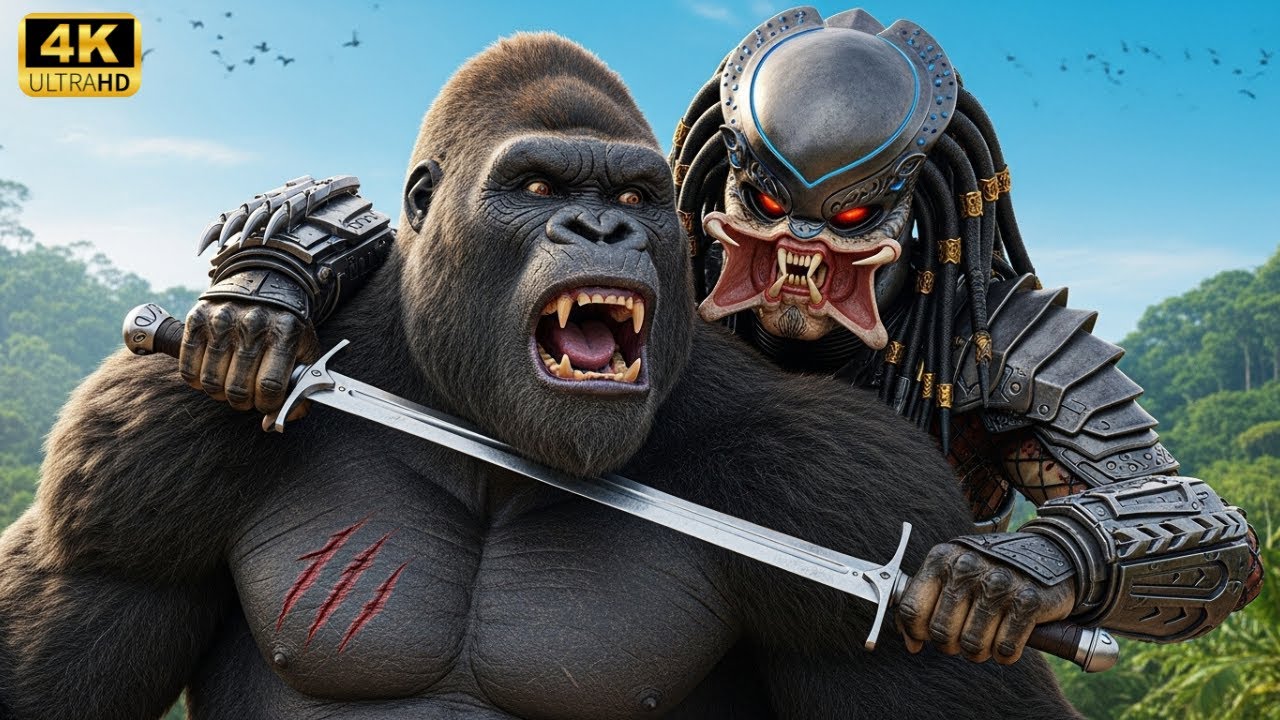 KING KONG VS PREDATOR: Tech vs Brute Force - Who Survives?