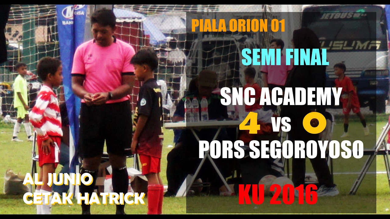 Hat-trick Al-Junio mengantarkan SNC melaju ke Final Piala Orion Season 1 KU 2016