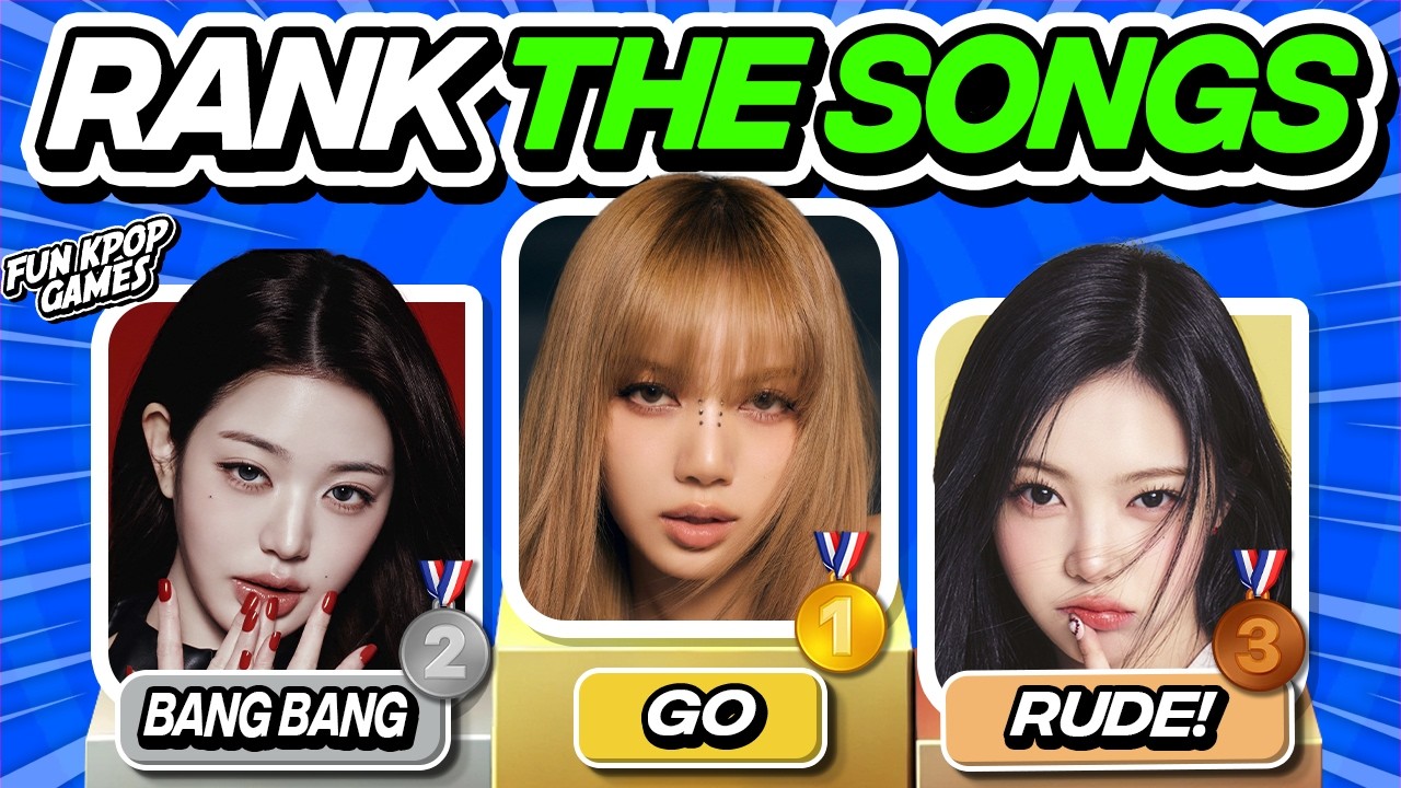 ⭐️RANK THE KPOP SONGS | CHOOSE YOUR FAVORITE SONG | KPOP QUIZ - FUN KPOP GAMES 2026