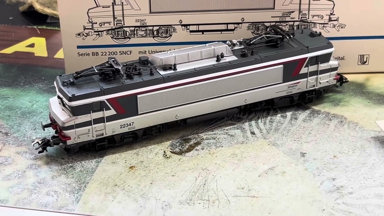 M&auml;rklin H0: SNCF BB 22347 &bdquo;Nez Cass&eacute; &laquo;&nbsp;, Nr. 33201, erste Eindr&uuml;cke