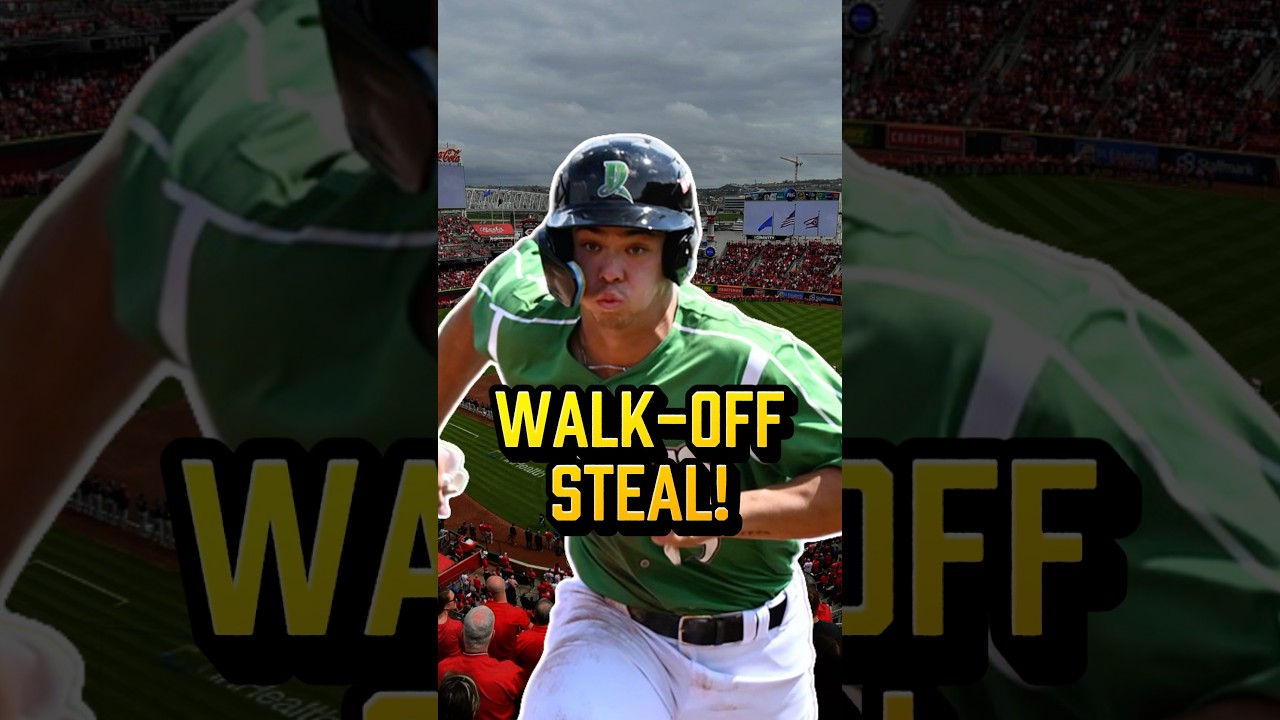 A Walk Off Steal Of Home?? 🤯 #milb #shorts
