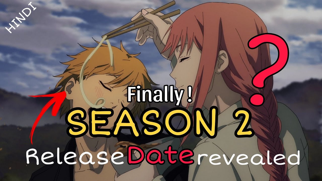 Chainsaw Man season 2 RELEASE DATE revealed.?😯 | Hindi | ANIMEBD 