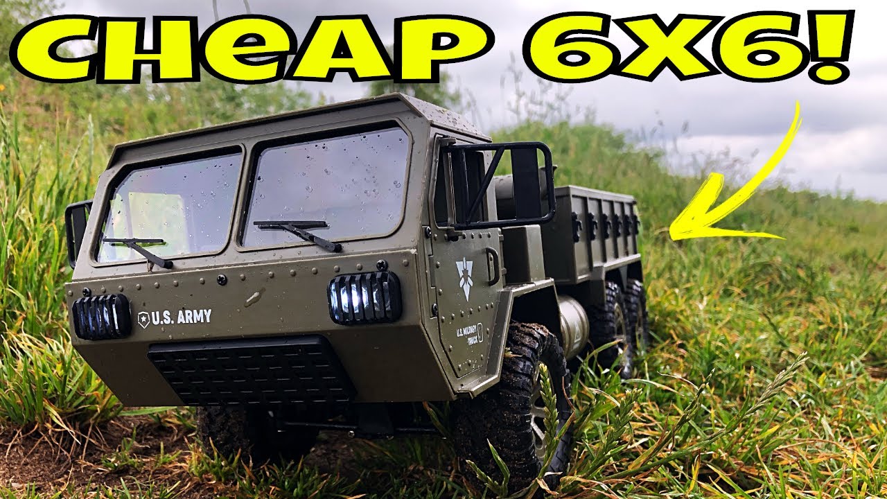 Fayee FY004A - RC Oshkosh Hemtt - Cheap 1/16 Scale RC Military 6x6 Truck Review. FPV