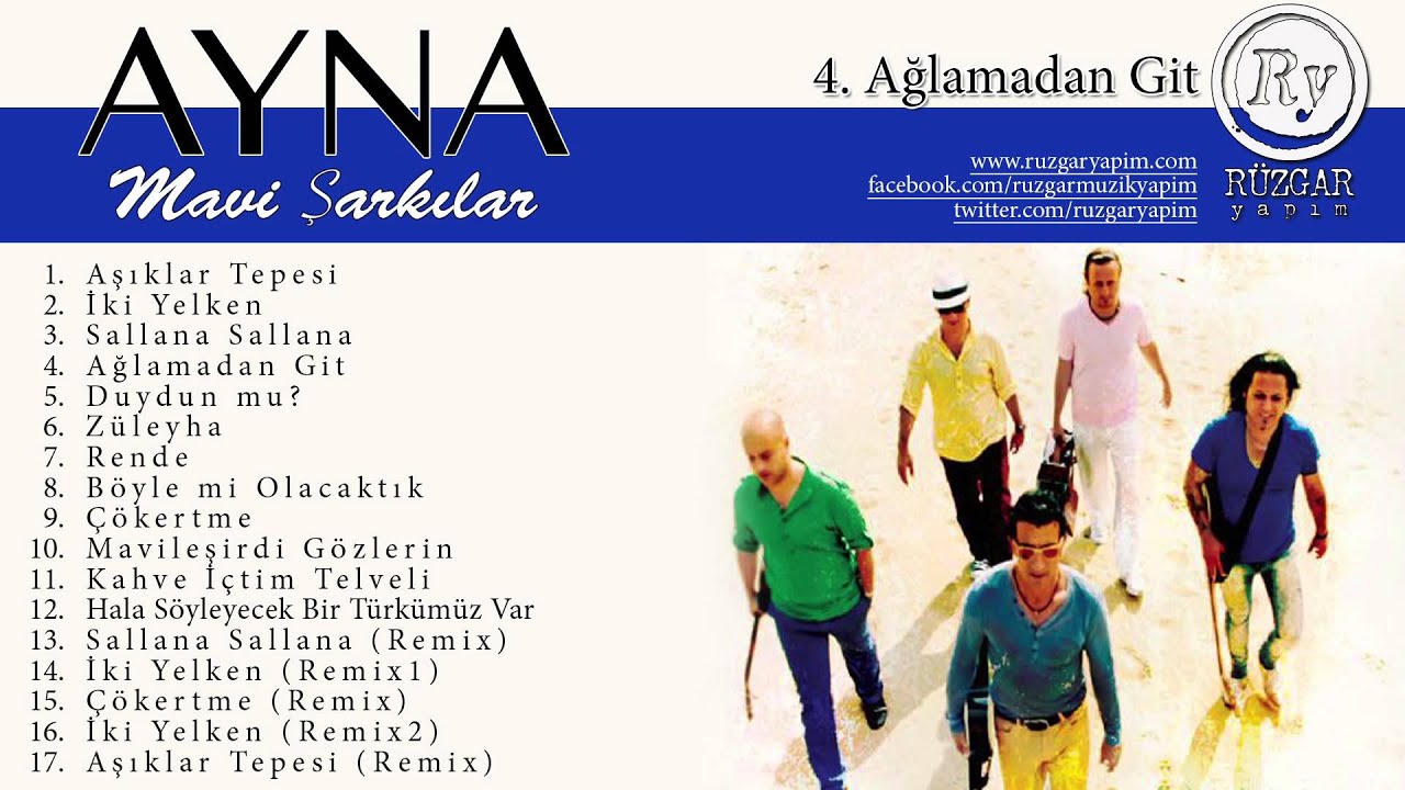 Ayna - Ağlamadan Git (Official Audio)
