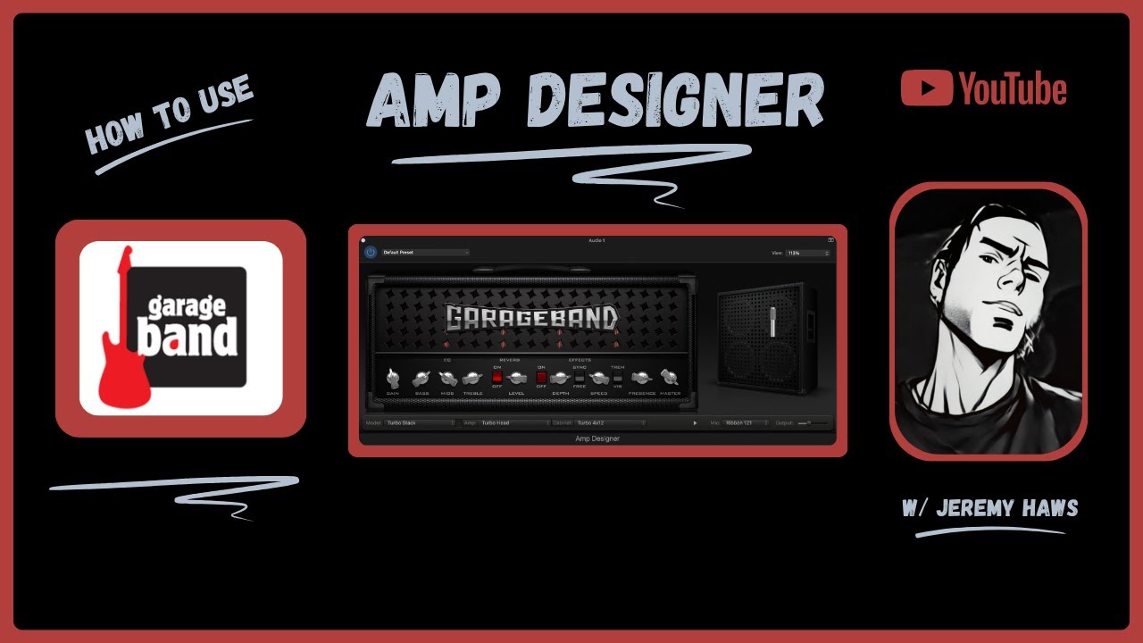 GarageBand Amp Designer Tutorial Create Pro Guitar Tones! (Updated)