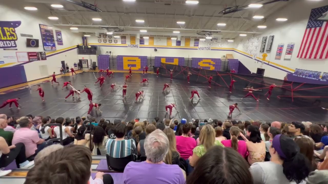 Juxtaposition Winterguard 2025: Bellbrook Exhibition