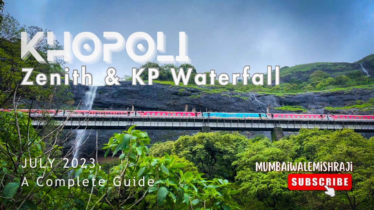 Khopoli (Zenith & KP Waterfall) | A complete guide | How to reach | Time and route #waterfall #rain