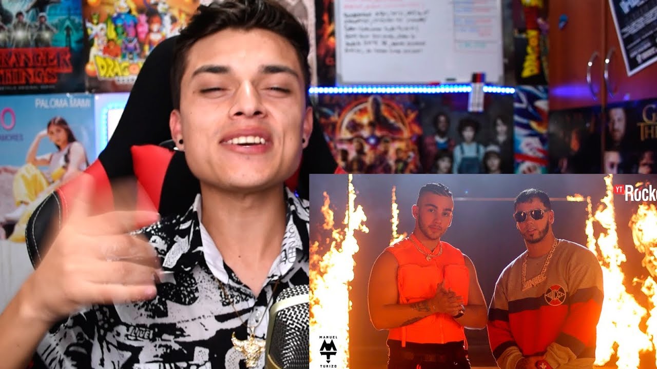 [Reaccion] Te Quemaste - MTZ Manuel Turizo X Anuel AA | Video Oficial - Themaxready