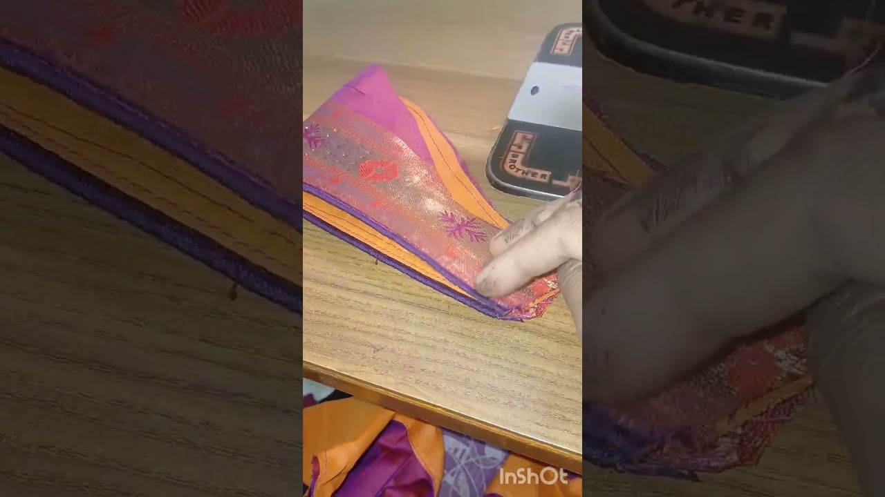 ब्लाऊजच्या बाईला गोट बसवण्याची सोपी पद्धत ही पद्धत कशी वाटली ते कमेंट करून सांगा