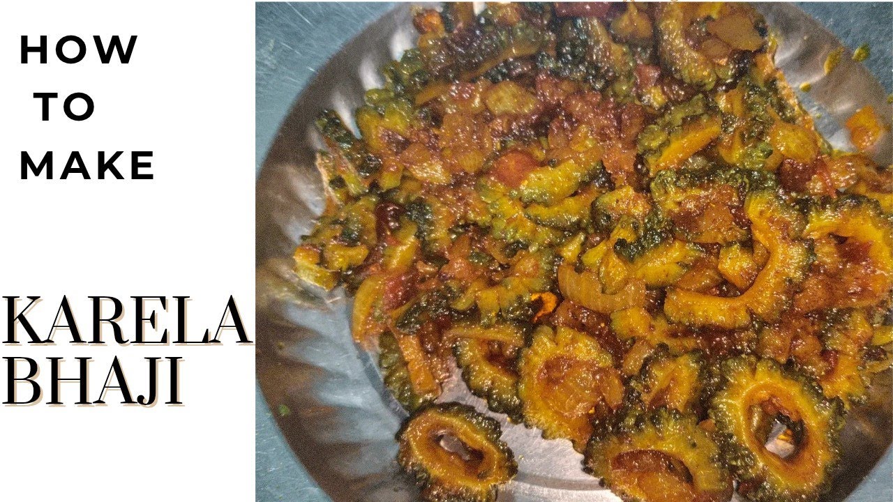 Karela bhaji l how to make karela bhaji #goanstyle