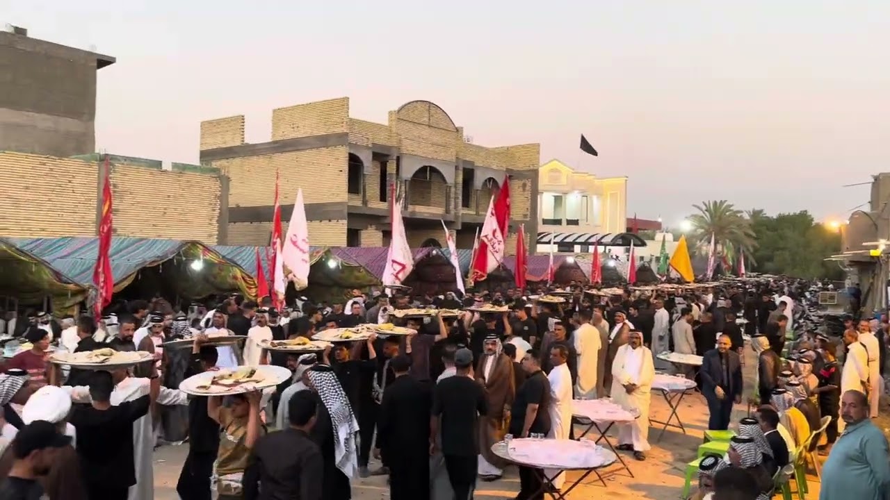 فاتحه شيخ عشيرة الشبانات الاگرع العآم في كربلاء المقدسة الشيخ إبراهيم كاظم آل علي 