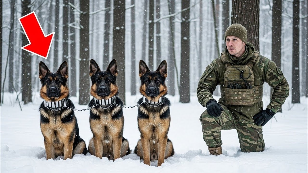 A Navy SEAL Found Three Dying German Shepherds — What Happened Next Touched Everyone