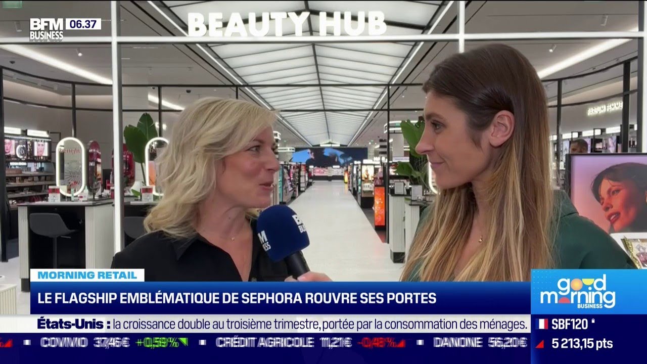 Le Flagship emblématique de Sephora rouvre ses portes aujourd'hui