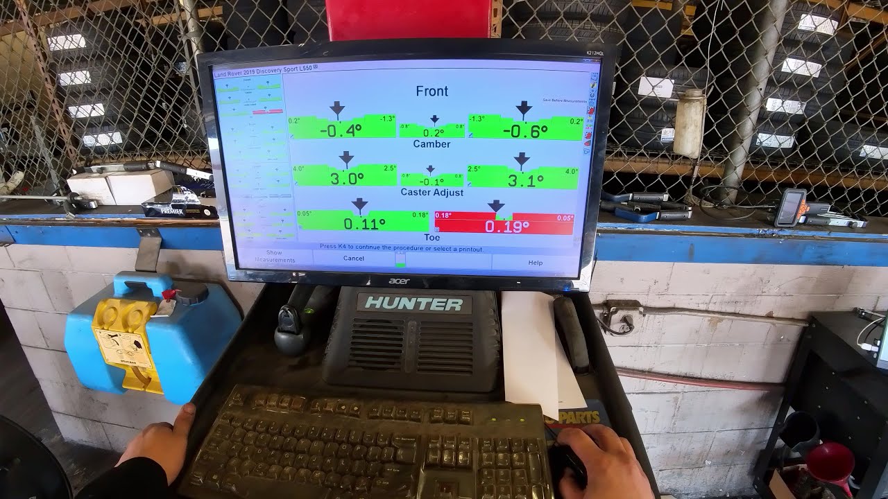 2019 Land Rover Discovery Sport | POV Wheel Alignment