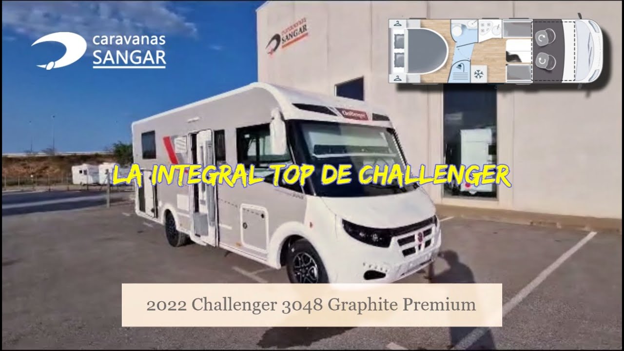 2022 Challenger 3048 Graphite Premium - LA INTEGRAL TOP DE CALLENGER | CARAVANAS SANGAR
