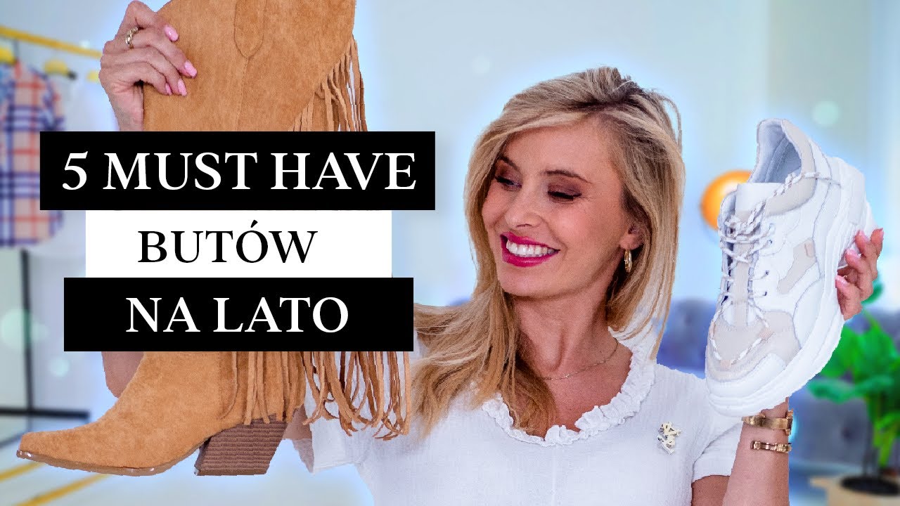 Najlepsze letnie obuwie na lato