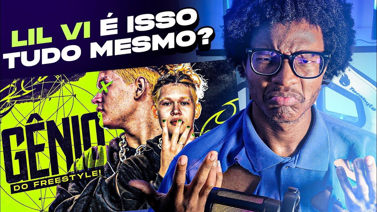 (GÊNIO ou LOUCO?) LIL VI, de PIADA a GÊNIO DO FREESTYLE! [Expresso da Rima]