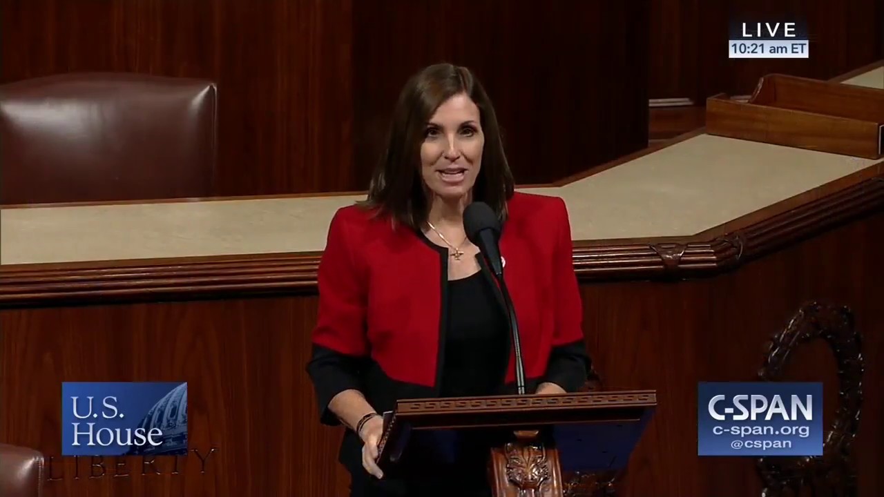 U.S. Representative Martha McSally Delivers Final Floor Speech