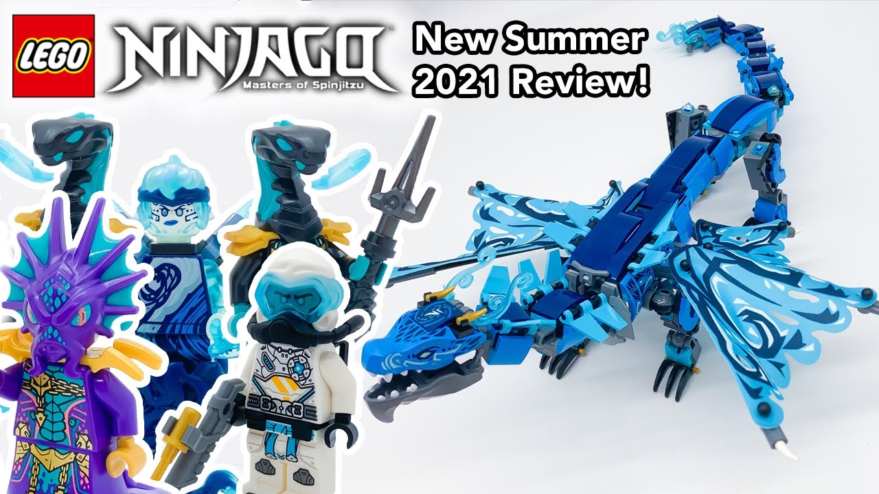 Has Ninjago Perfected Dragons? - The Water Dragon Review! LEGO Ninjago Seabound Set 71754